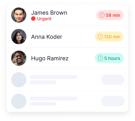 Digital patient intake and triage