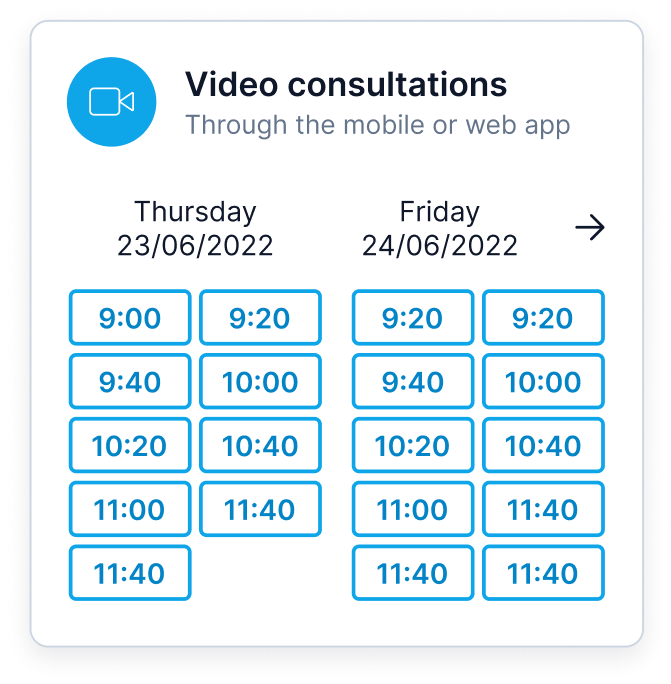 Patient scheduling